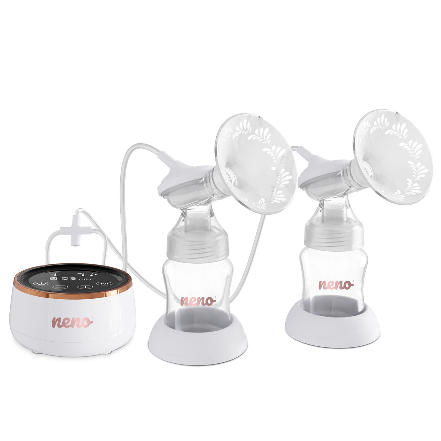 NENO Breast Pump Electric Bella Twin Moon White
