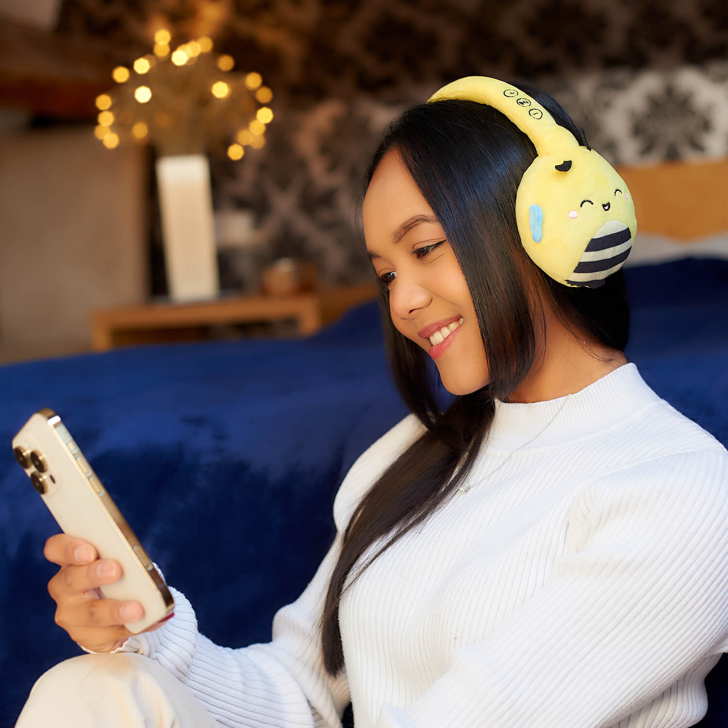 SQUISHMALLOWS Headphone Sunny Wireless On-Ear Sunny