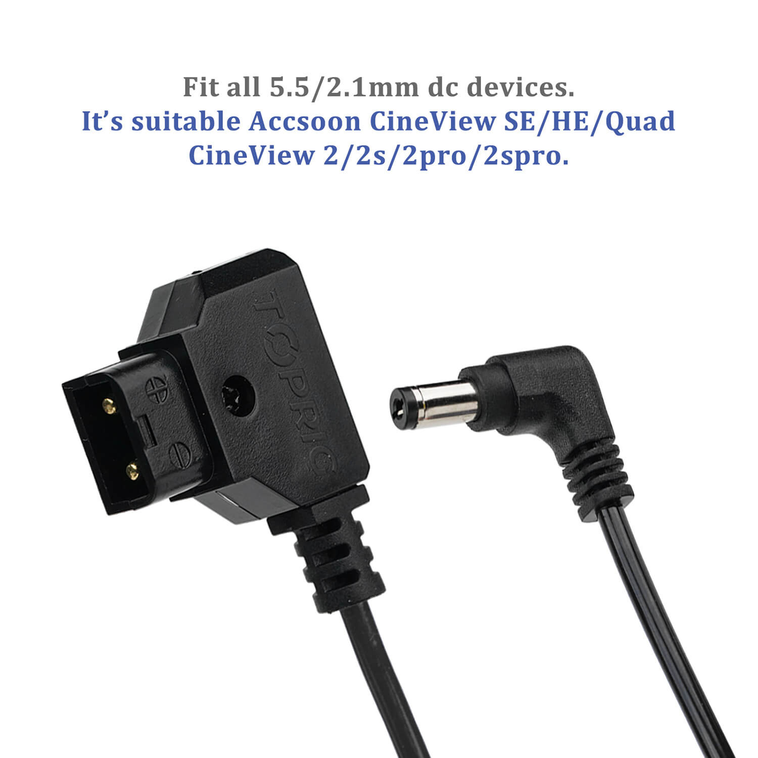 ACCSOON D-Tap to DC Cable 5,5mm x 2,1mm