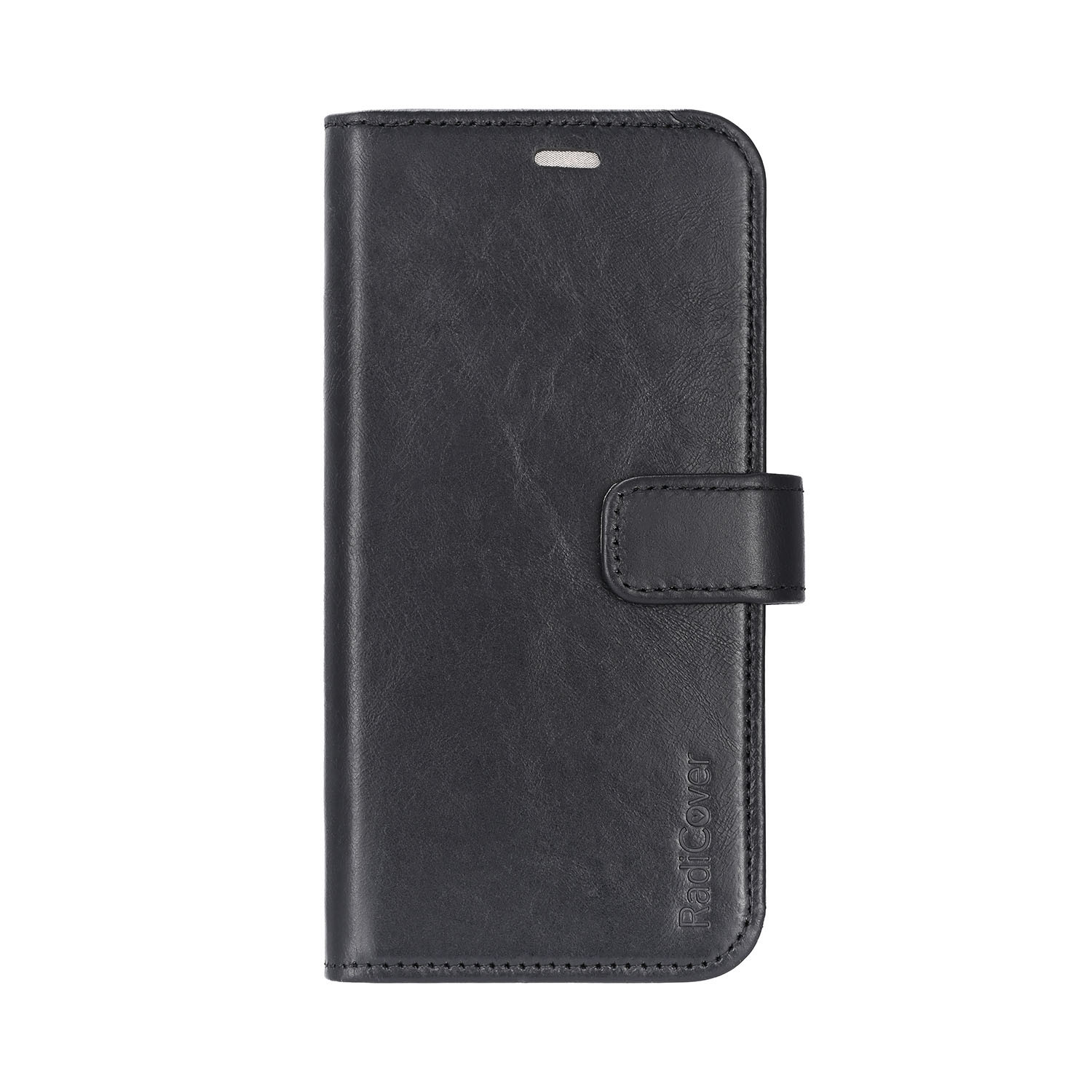 RADICOVER 2in1 Anti Radiation RFID 3 card MagS iPhone 16 Black Leather