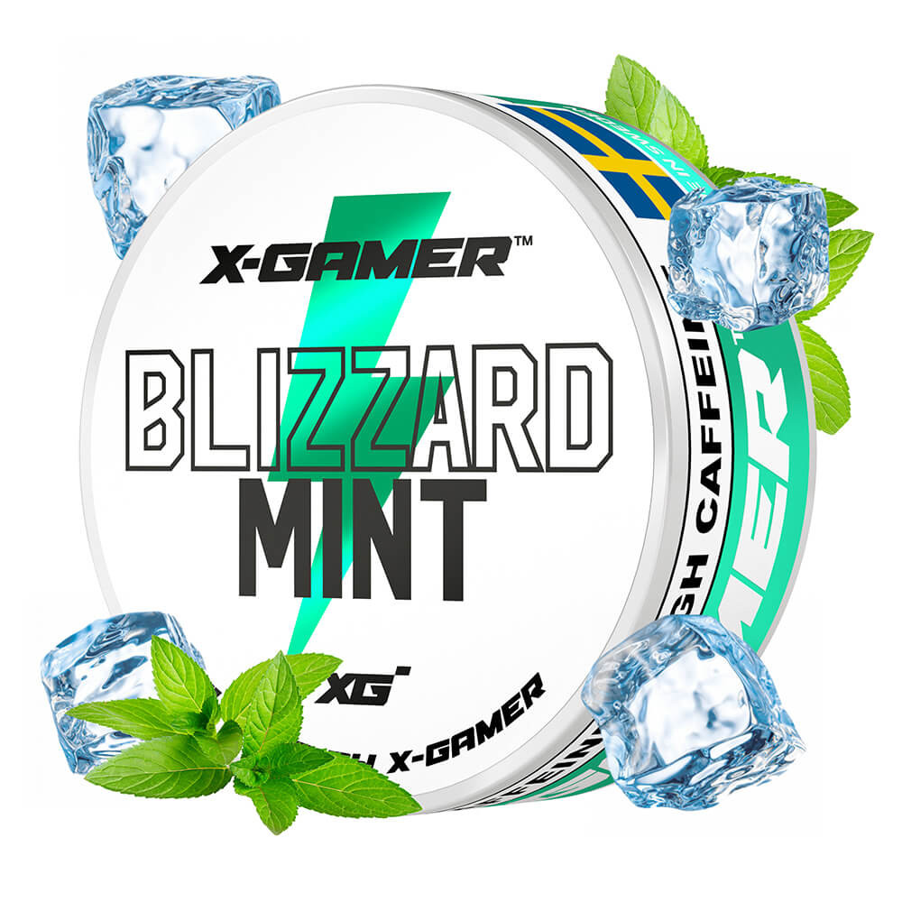 X-GAMER Pouch Energy Blizzard Mint