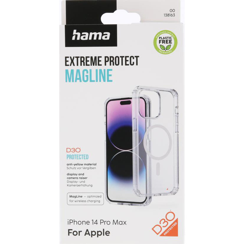 HAMA Extreme Protect MagCase iPhone 14 Pro Max Transparent