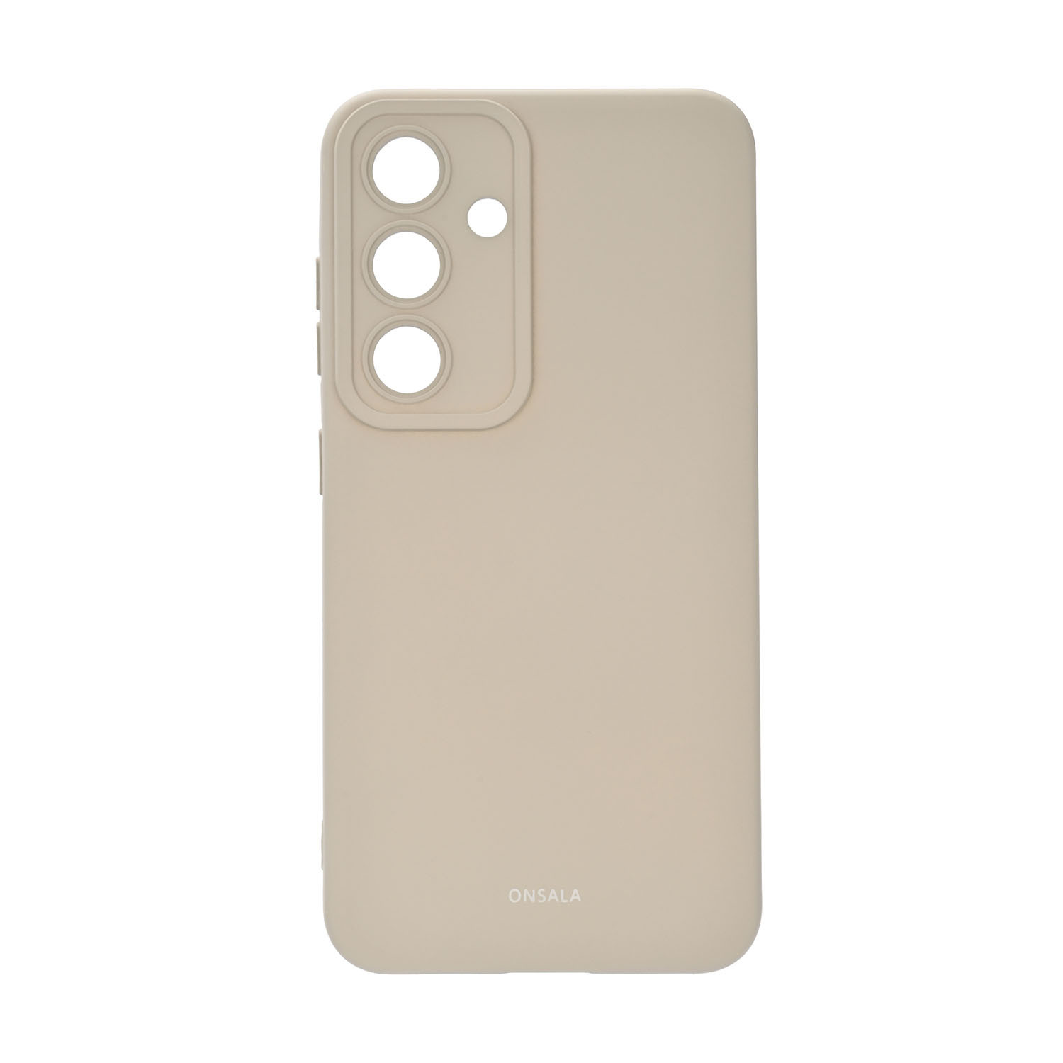 ONSALA Back Silicone Touch Recycled Samsung S25 5G Concrete