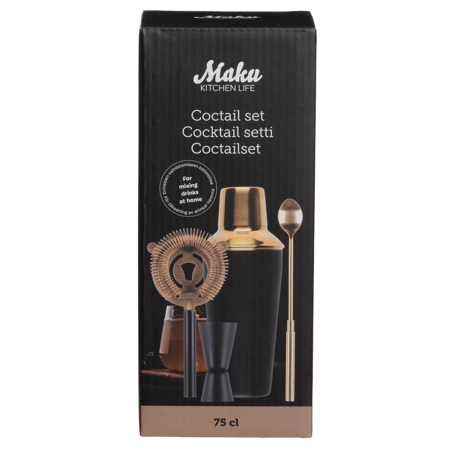 MAKU Cocktail Set 4 Pcs