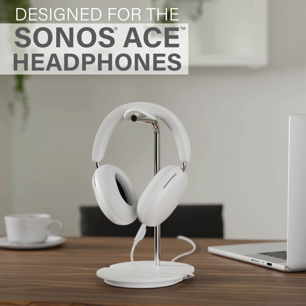 SANUS Headphone Stand for Sonos Ace Headphone White