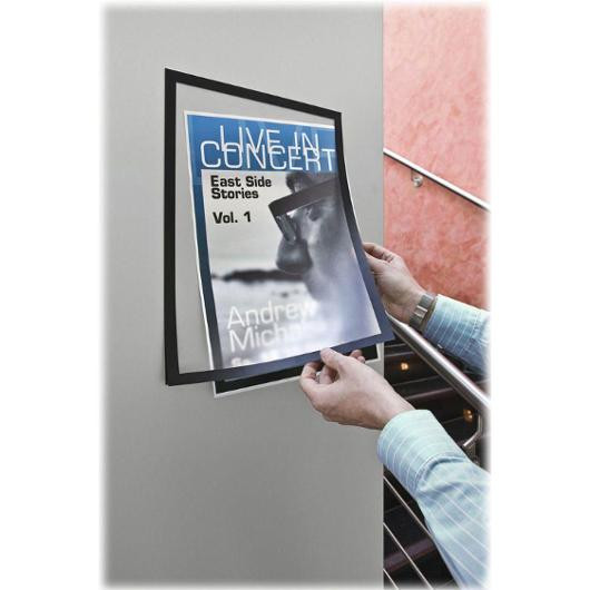 Ramme Duraframe A3 Magnet Sort (2 stk)