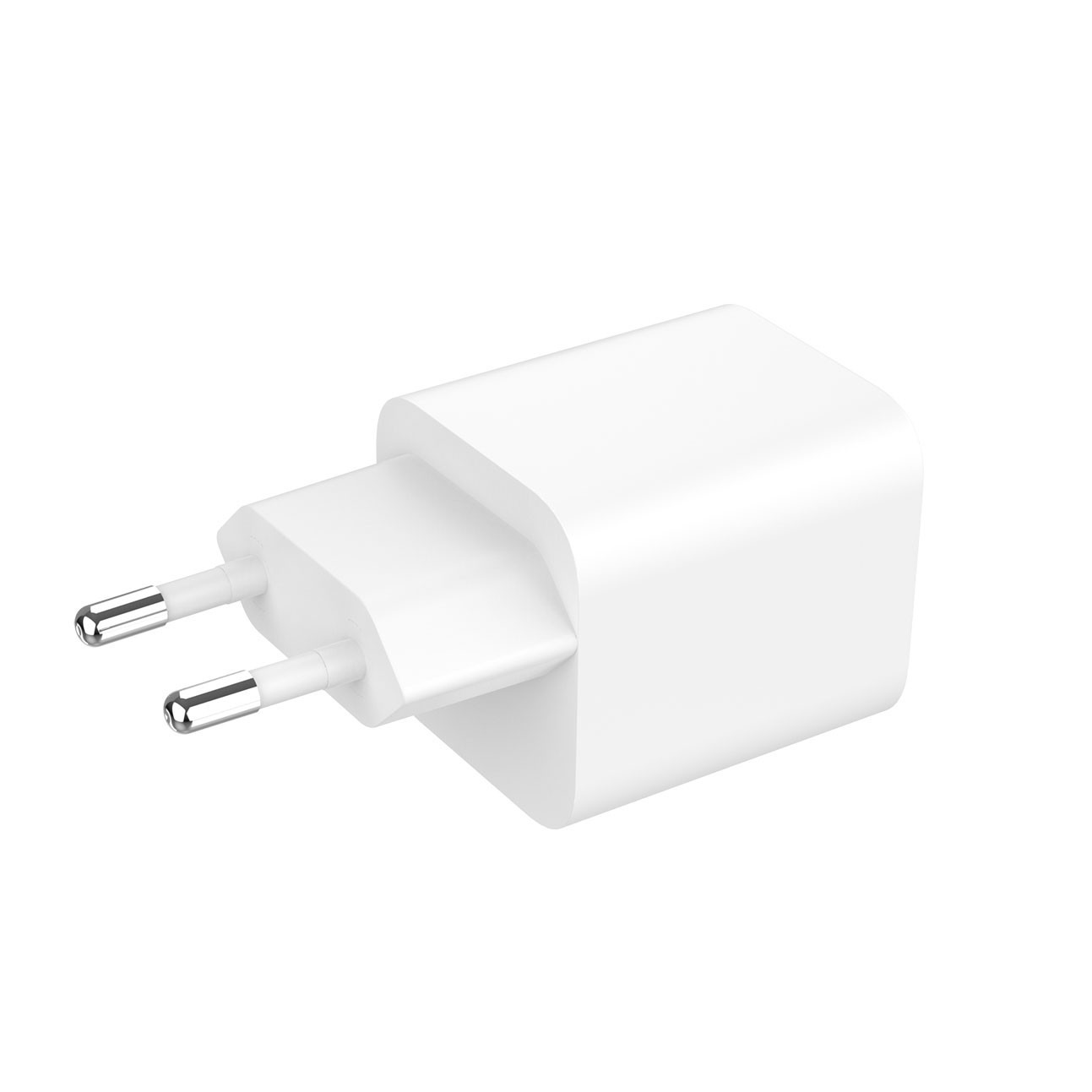 GEAR Charger 220V 2xUSB-C PD/PPS 65W GaN White
