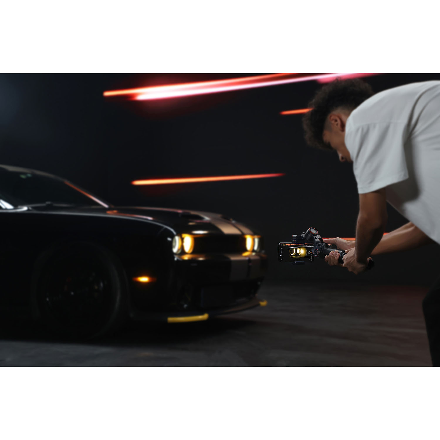 HOHEM Smartphone Gimbal iSteady M7 Black Kit with AI