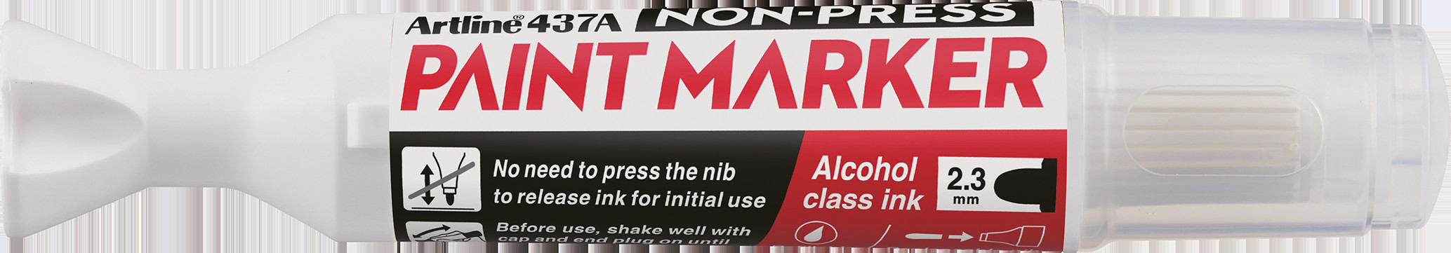 Artline Non-press paint marker 437A White