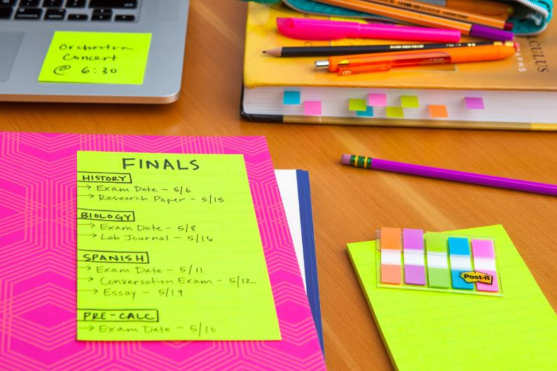 Notatblokk Post-It Ssn 101X101Lj Cosm (3 stk)