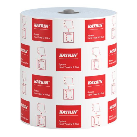 BildeTørkerull Katrin System M 2L 180M Blå (6 ruller)
