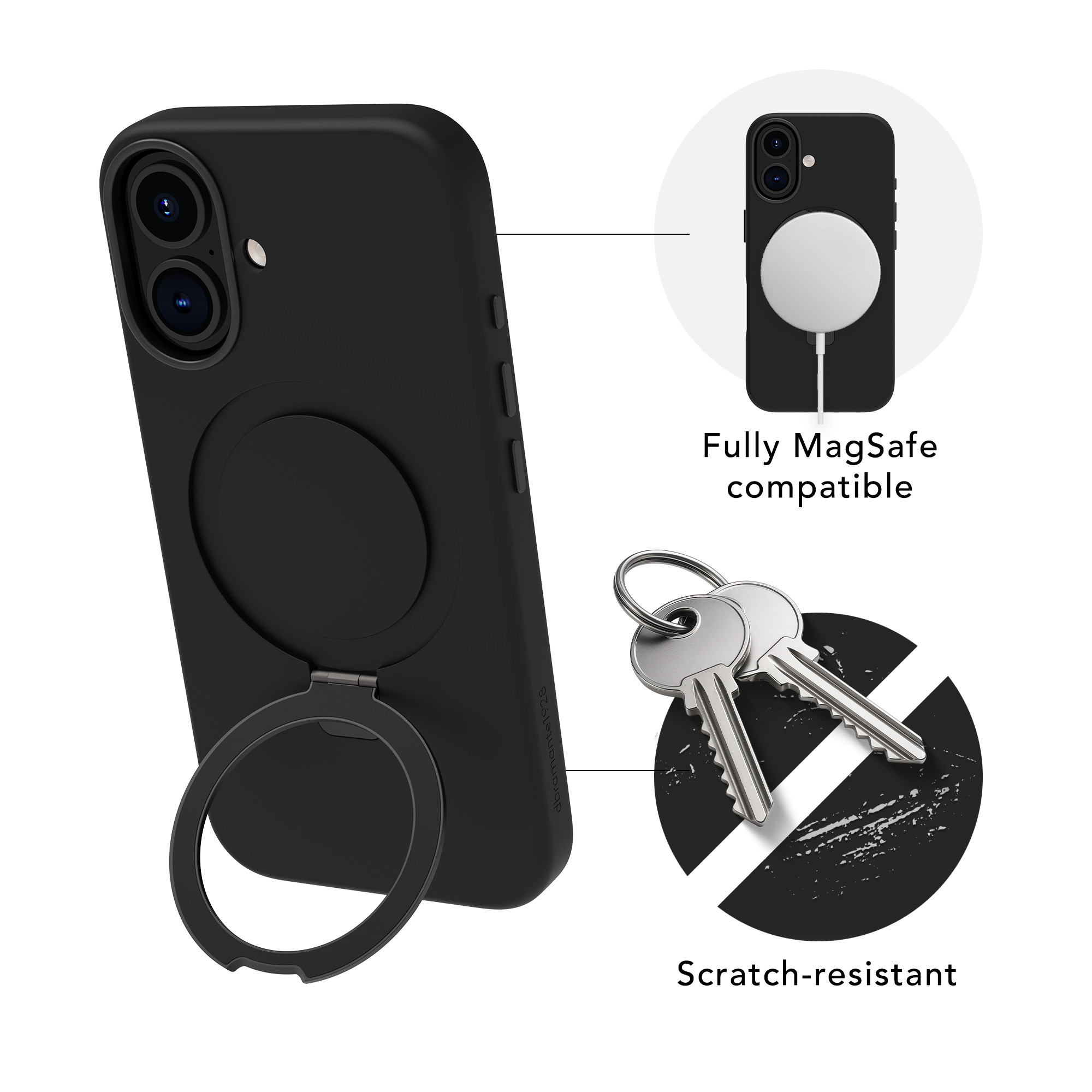 BildeDBRAMANTE Roskilde MS Kick ICON - iPhone 16 - Midnight