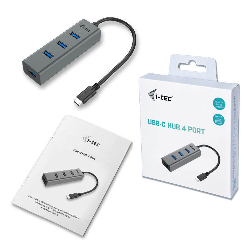 USB-C Metal HUB 4 Port