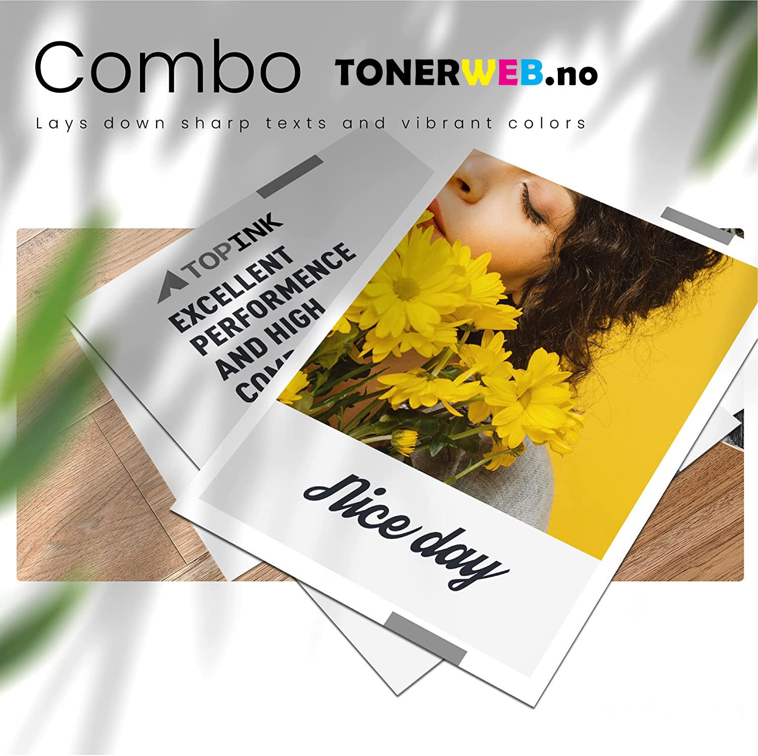 Blekkpatron, erstatter HP 934XL svart + 935XL C/M/Y 4 stk 98ml