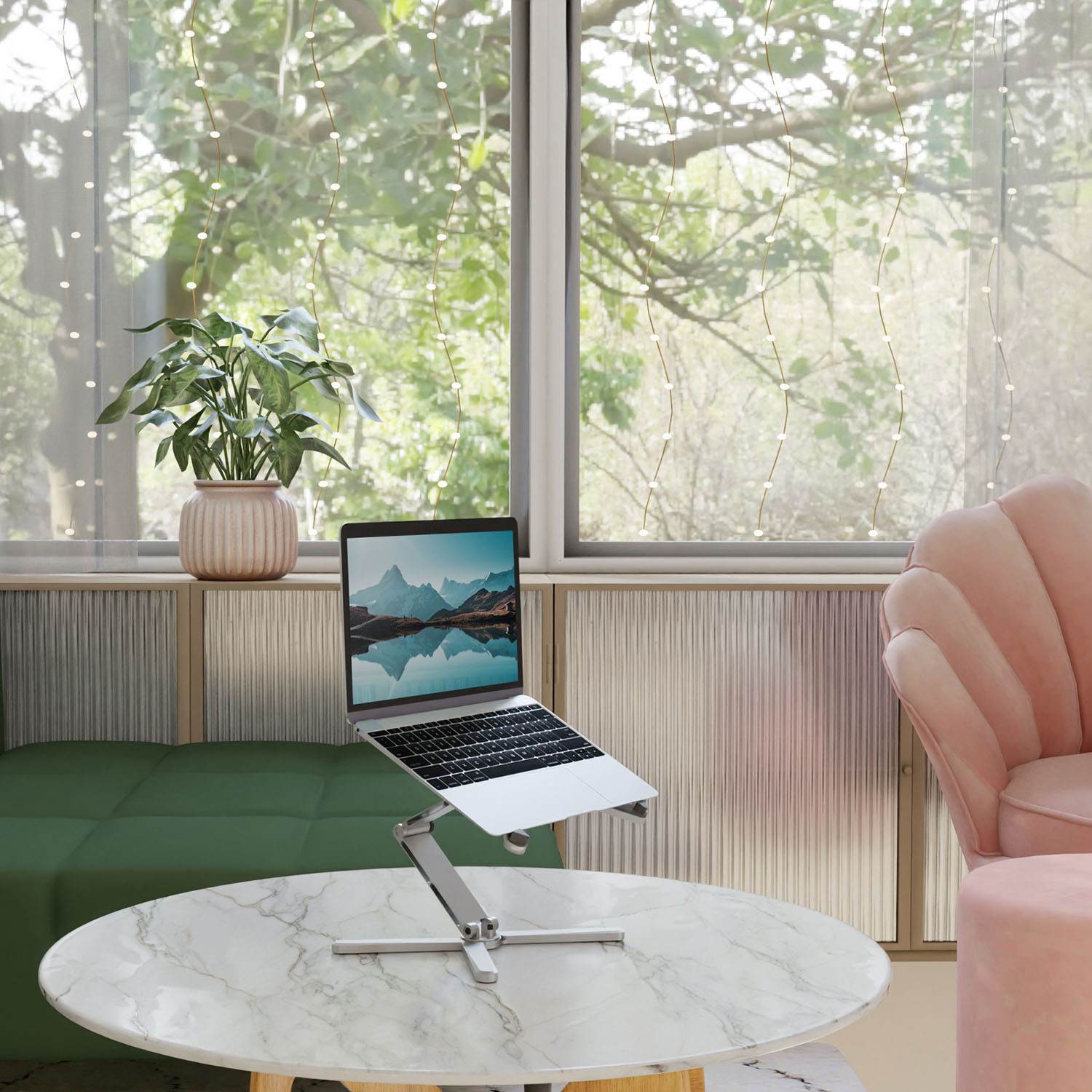 DESIRE2 X Stand Foldable laptop Riser Aluminum