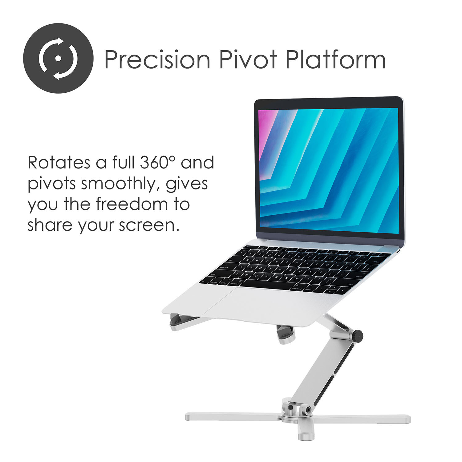 DESIRE2 X Stand Foldable laptop Riser Aluminum