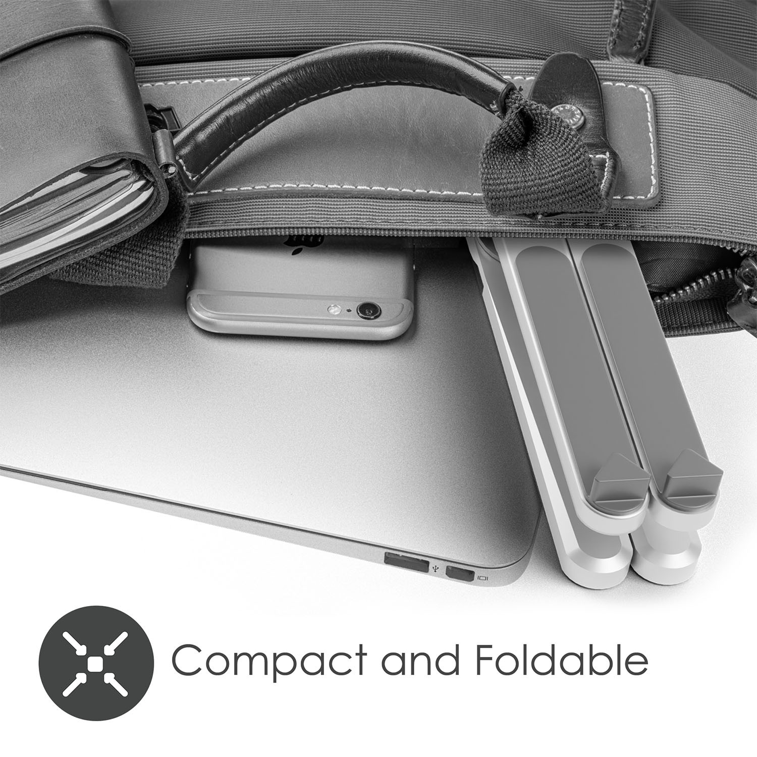 DESIRE2 X Stand Foldable laptop Riser Aluminum