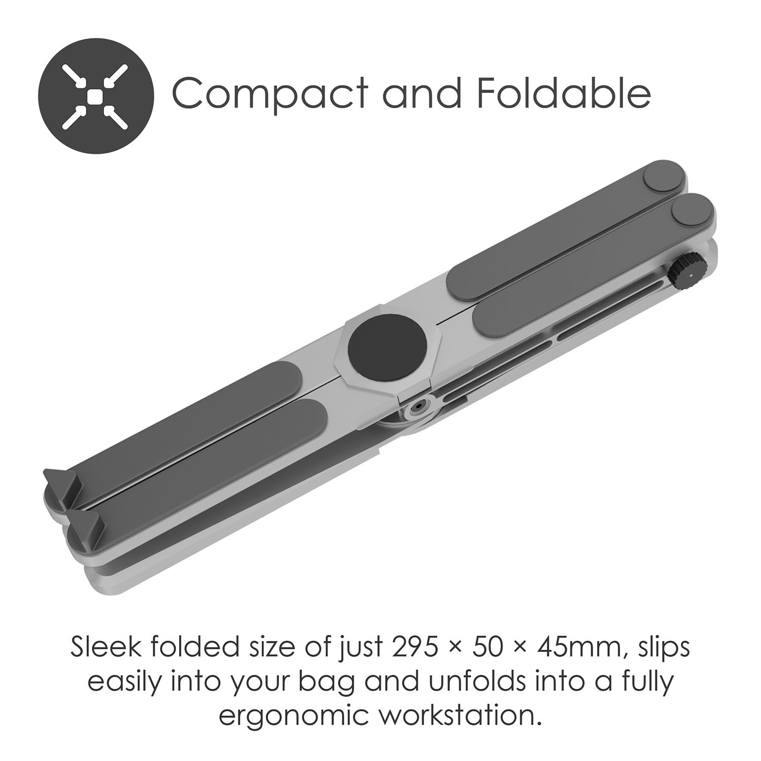 DESIRE2 X Stand Foldable laptop Riser Aluminum