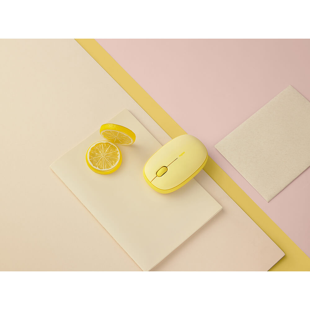RAPOO Mouse M660 Silent Wireless Multi-Mode Yellow
