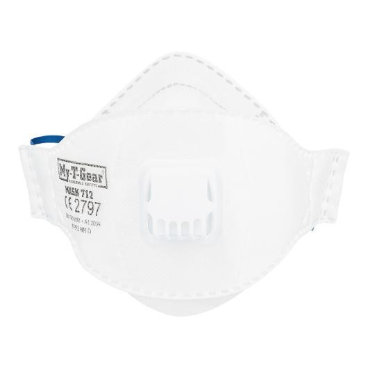 Støvmaske Mtg 712 Ffp2 M/Ventil Fold (15 stk)