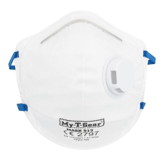 Støvmaske Mtg 512 Ffp2 M/Ventil Kopp (10 stk)