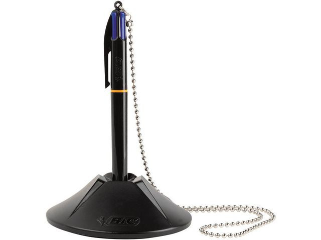 BildeSkrankepenn Bic 4Colours Sort/Blå