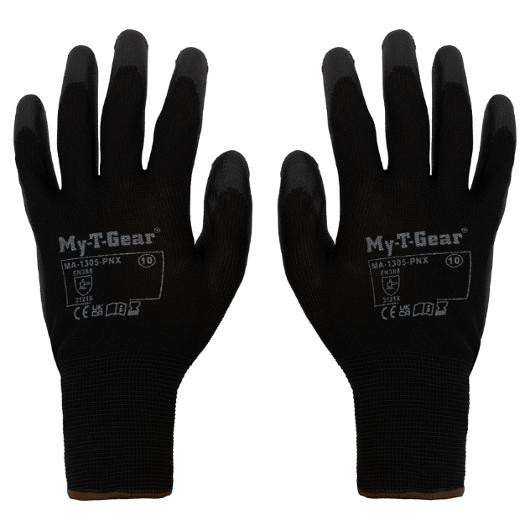 BildeHanske Mtg Ma-1305-Pnx Lett Pu 8 Sort (12 par)