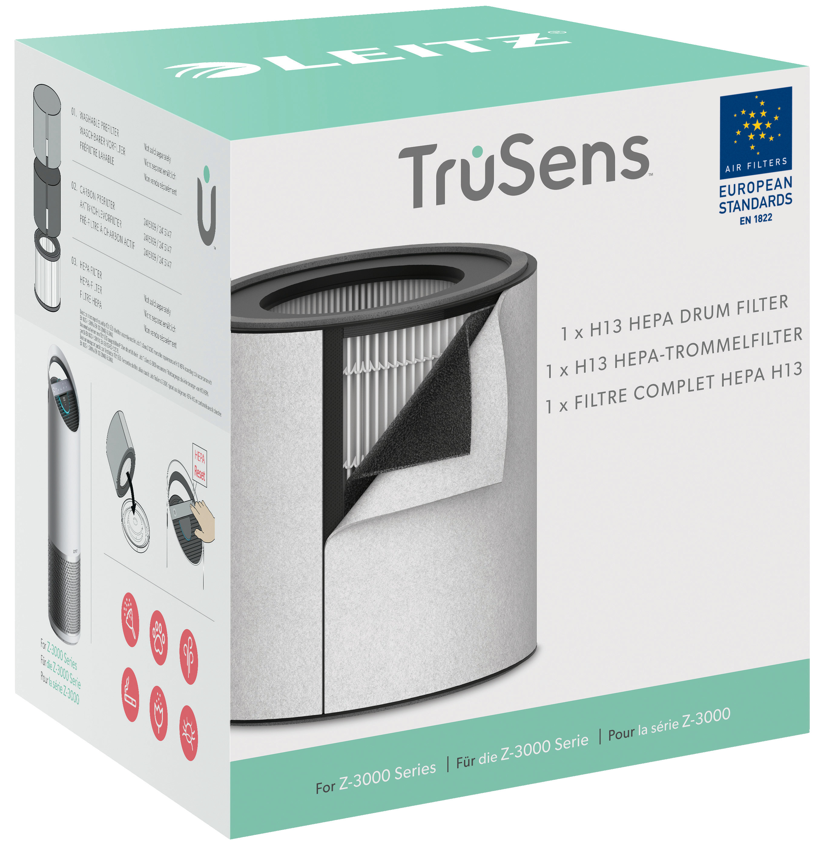 Leitz TruSens HEPA Filter Z3000/Z3500 EN1822 H13