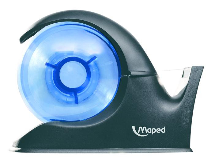 Tapedispenser 1 19Mmx25M Blå/Sort