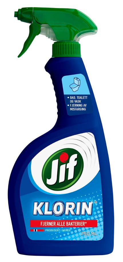 BildeRengjøring Jif Klorin Spray 0,75L