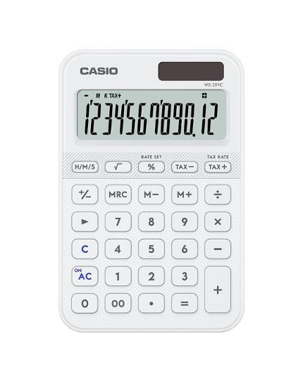 BildeKalkulator Casio Ms-20Yc Hvit