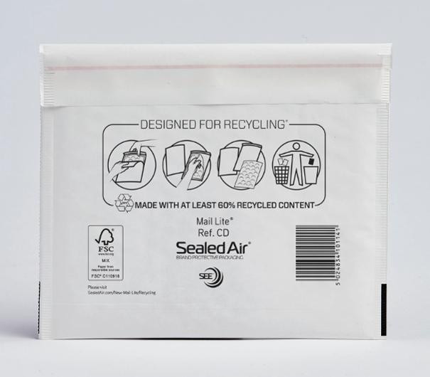 BildeBoblekonvolutt Mail Lite Cd 18X16Cm (200 stk)