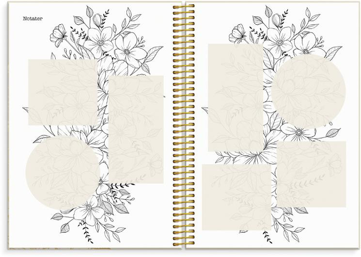 Life Planner Bloom Grieg A5 26/27
