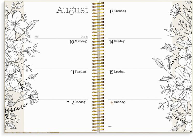 Life Planner Bloom Grieg A5 26/27