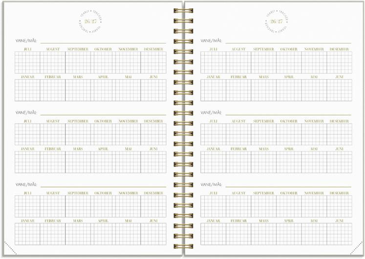 Life Planner Essentials Grieg A5 26/27
