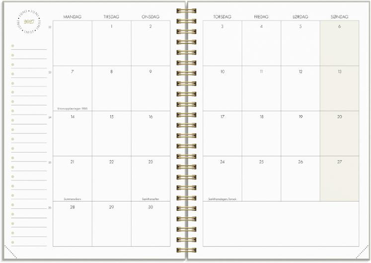 Life Planner Essentials Grieg A5 26/27