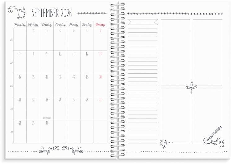 Ukekalender Grieg Doodle A5 26/27