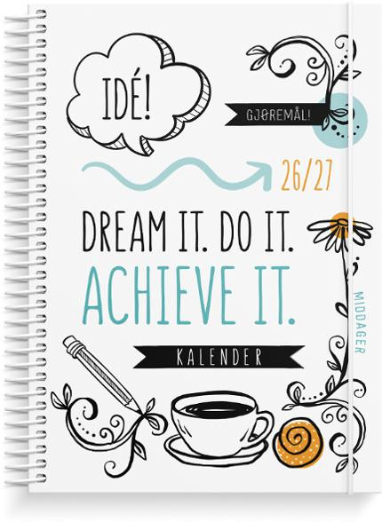 BildeUkekalender Grieg Doodle A5 26/27