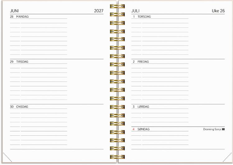 Kalender Grieg A6 26/27 Style