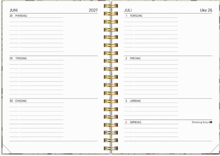 Kalender Grieg A6 26/27 Sommer