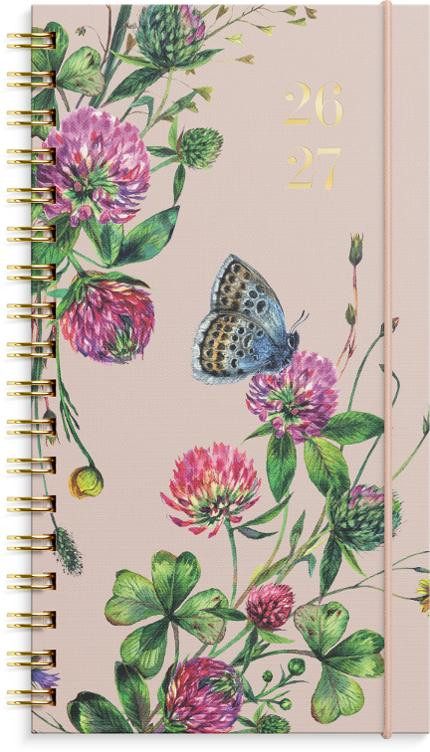 BildeKalender Grieg Slim Spiral 26/27 Blomst