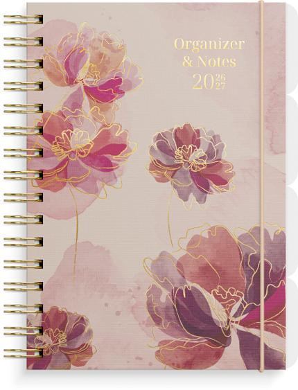 BildeOrganizer Og Notes A5 26/27 Blossom