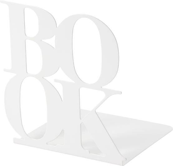 BildeBokstøtte Burde Book Hvit (2 stk)