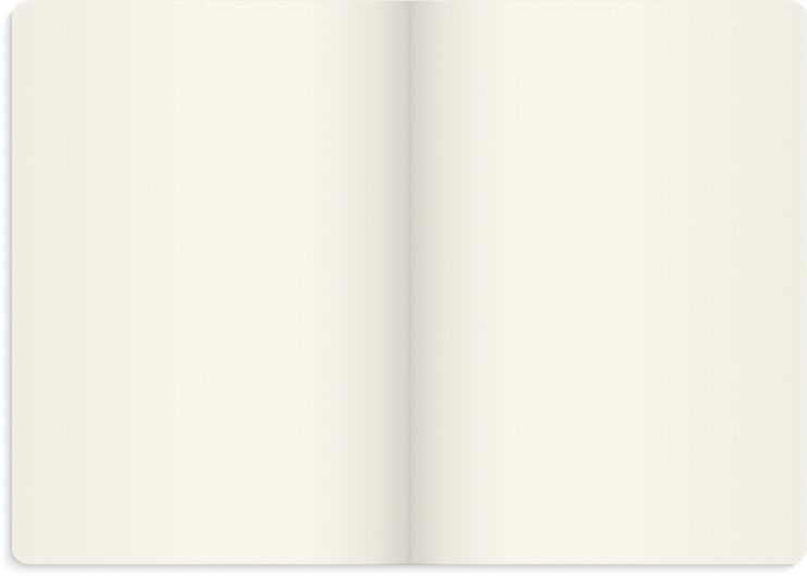 Notatbok Burde Deluxe A5 Ulinjert Brun