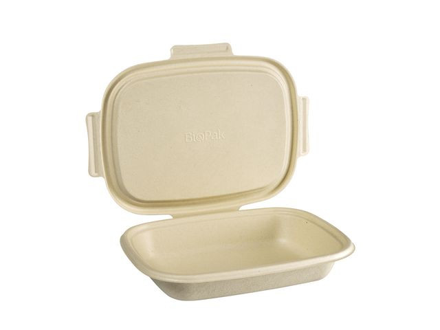 BildeVarmmatboks Duni 1R 900Ml Bagasse (50 stk/pk, 3 pakker)