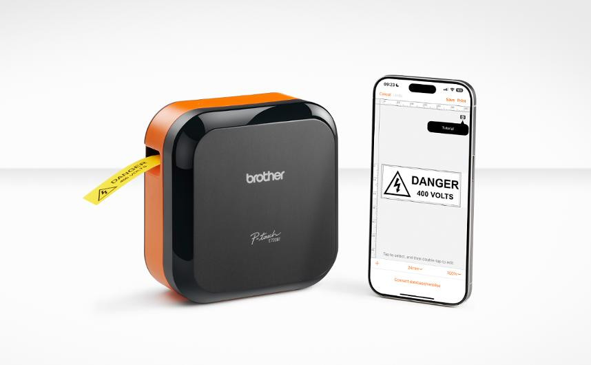 BROTHER PT-E720BT Mobile label printer USB/ BT 24 mm tape ma