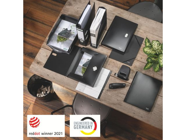 Hullemaskin Leitz recycle 2h/10 ark Sort