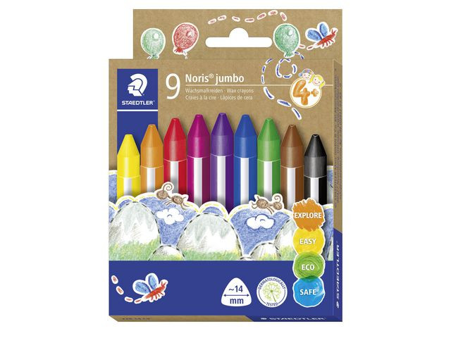 BildeVokskritt Staedtler Noris Jumb 14Mm (9 stk)