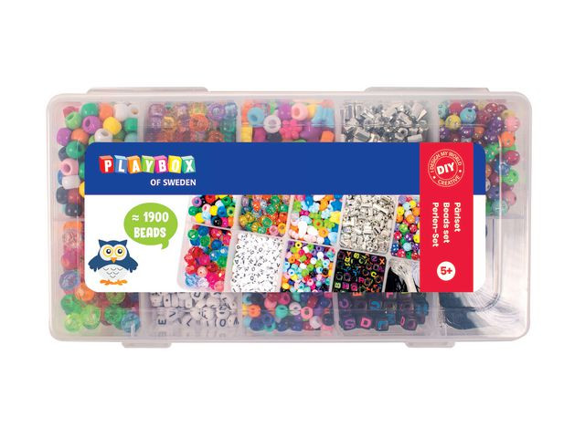 BildePerler Playbox I Oppbevaringsboks (1900 stk)