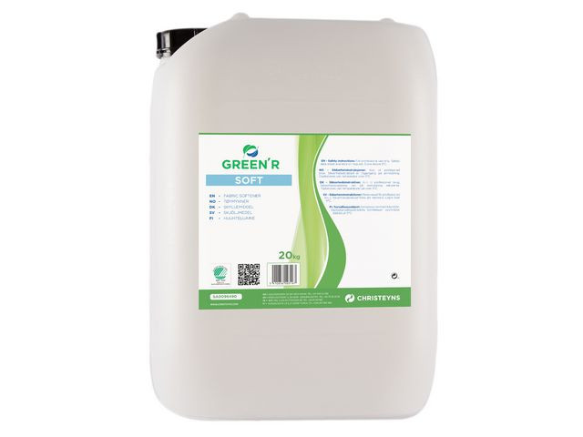 BildeTøymykner Green R Soft 20Kg